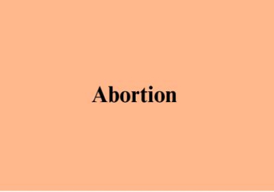 Abortion 